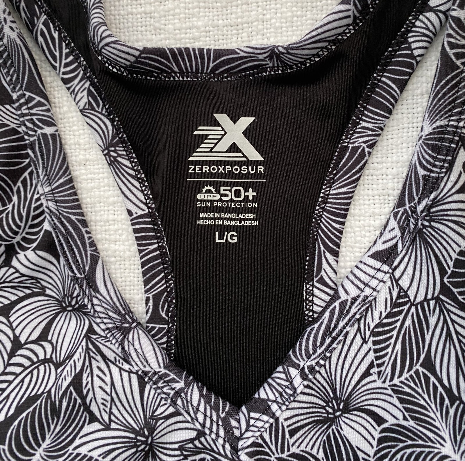 ZEROXPOSUR WOMENS MULTI-COLOR FLORAL ACTIVE DRESS – SIZE LARGE – NWT