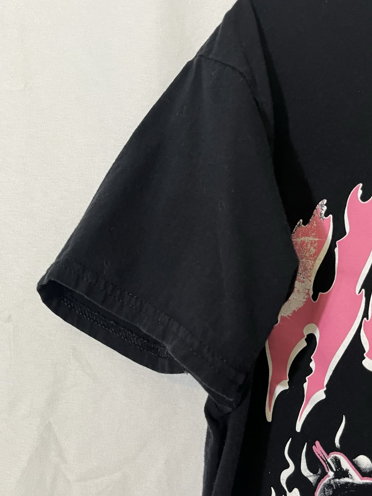 K Pop Demon Hunters Huntrix World Tour Shirt Large Black Takedown Short Sleeve