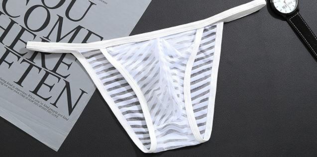 Men’s Thongs Briefs Underwear Mini G-string Bulge Pouch Bikinis Underpants
