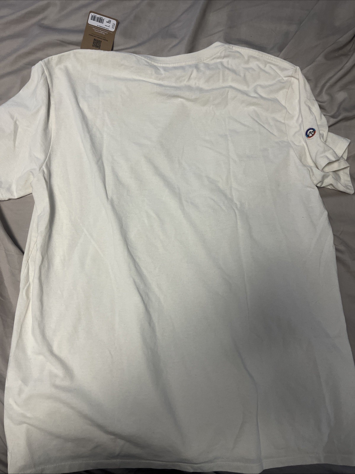 Patagonia Fitz Roy Icon Responsibili-tee Birch White NWT