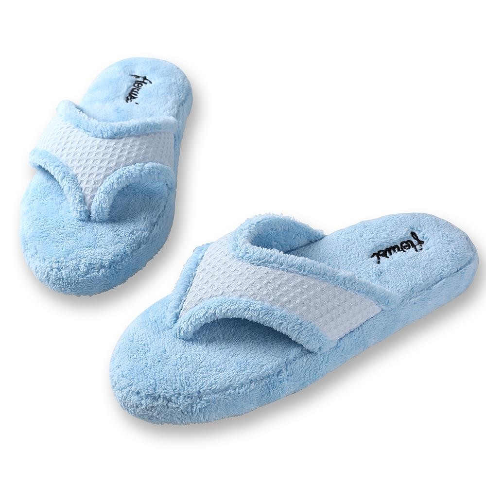 Super Soft Cozy Slippers with Plush Thong Design