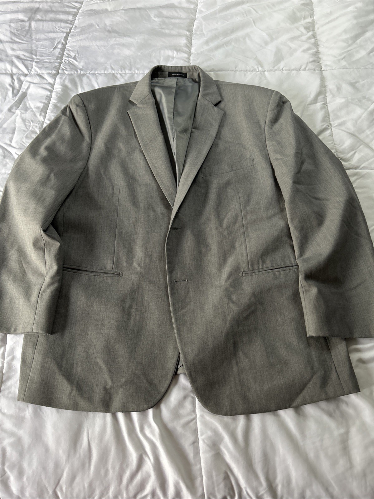 Pronto Uomo Blue & Charcoal Wool Blazer