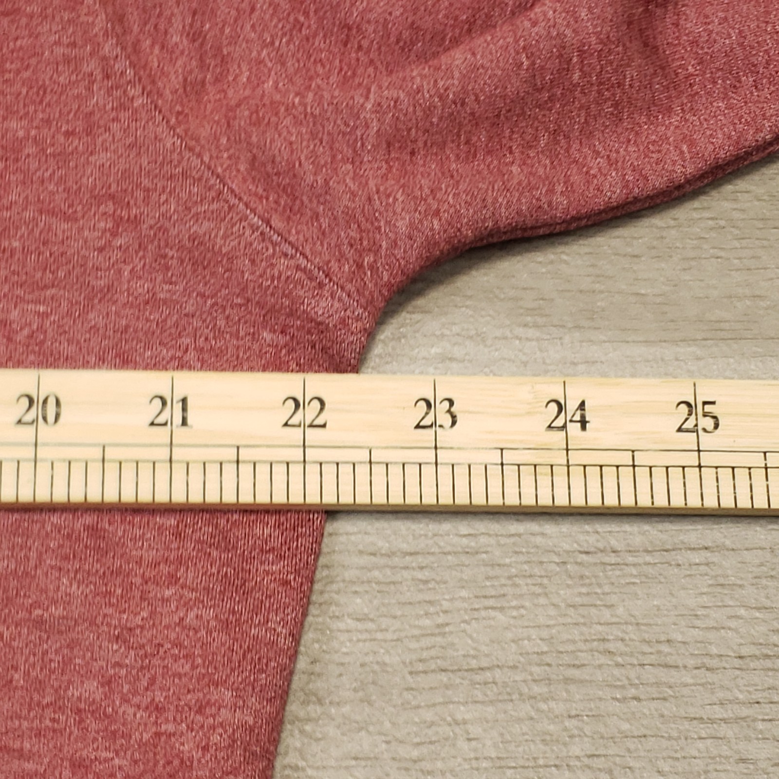 Johnnie-O Sully 1/4 Zip Pullover Men Medium Red Mock Neck Long Sleeve Cotton Bld