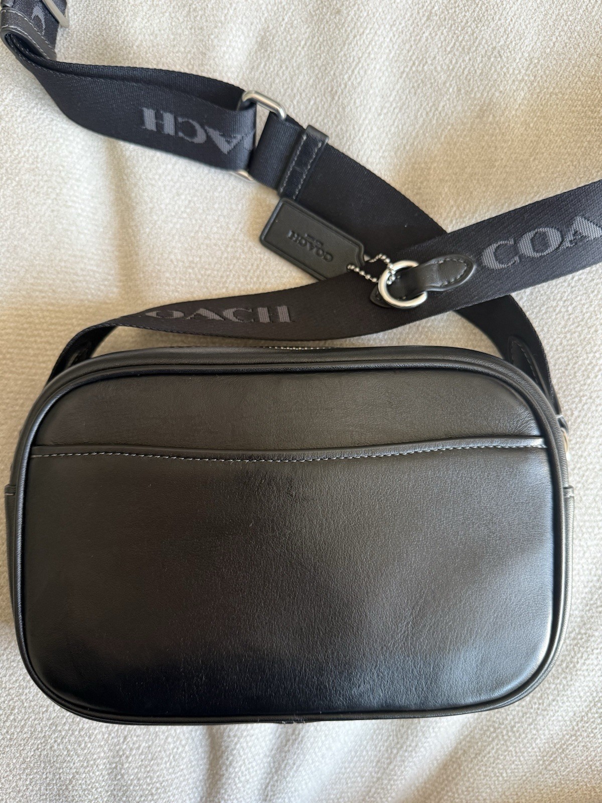 Coach Black Bag – Mini Jamie Camera Bag with strap