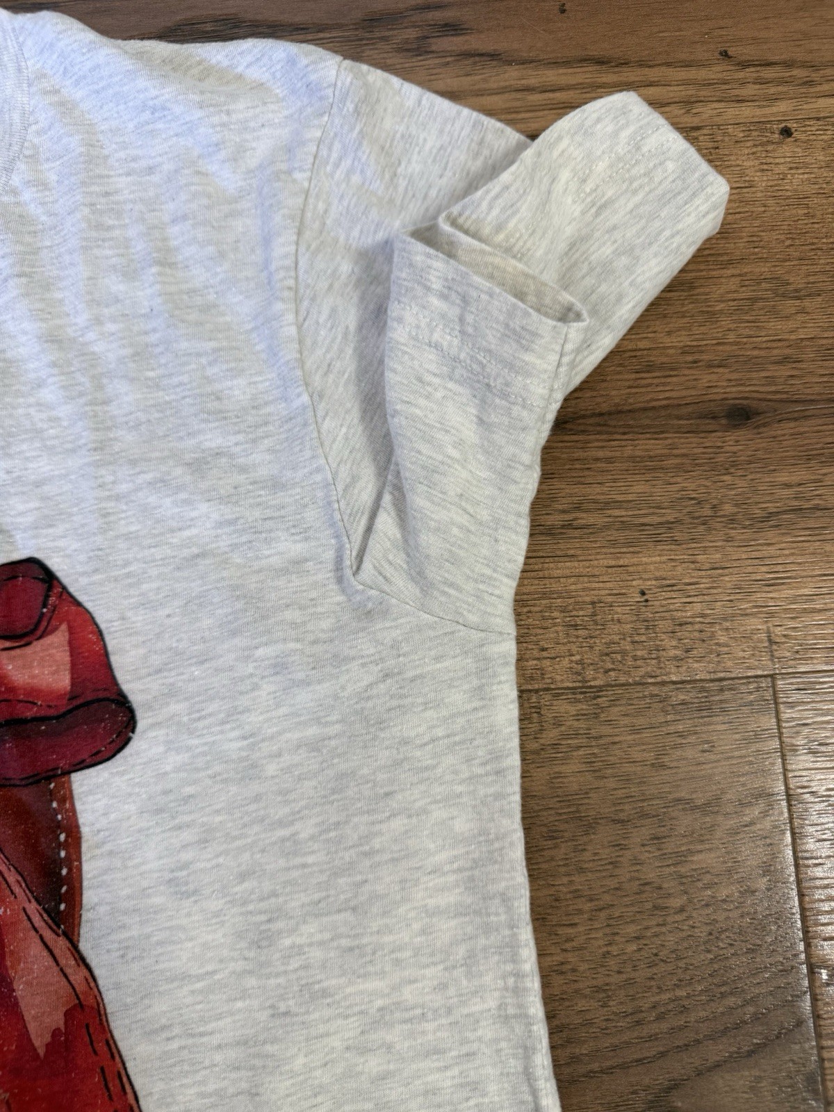 Bella + Canvas Women’s M Gray Short Sleeve Football Graphic T-Shirt