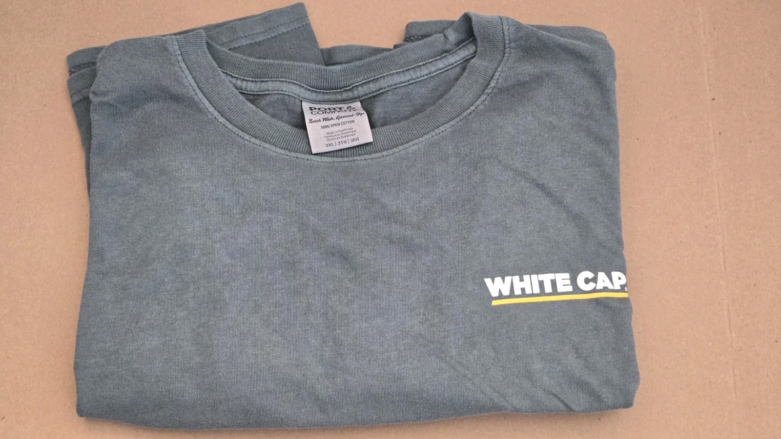 White Cap Construction Supply T Shirt Green 3XL