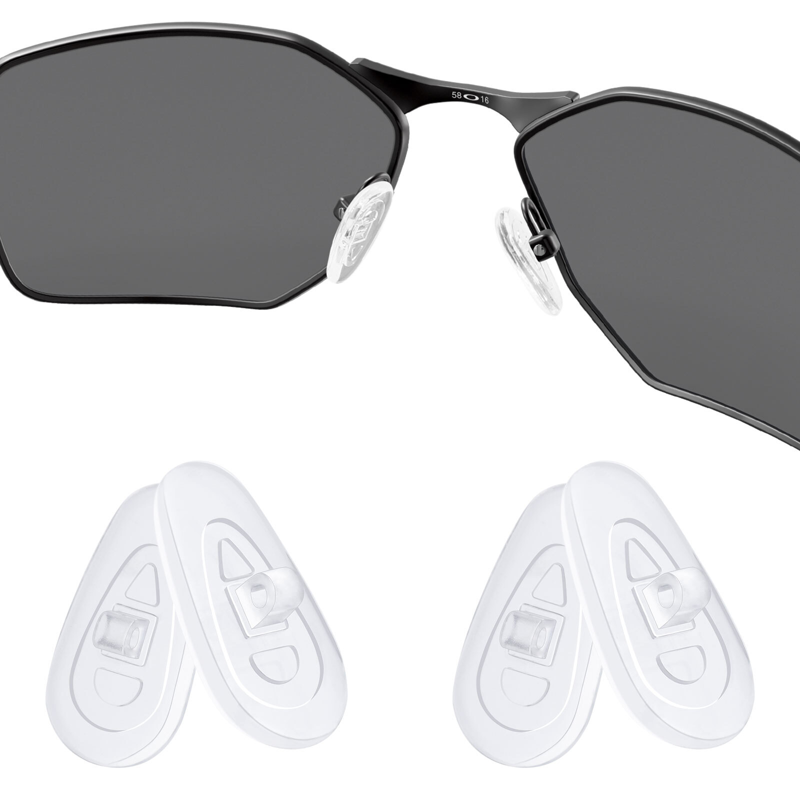 Replacement Nose Pads Pieces for – Oakley Wingback SQ/Wingfold Sunglass – Opt