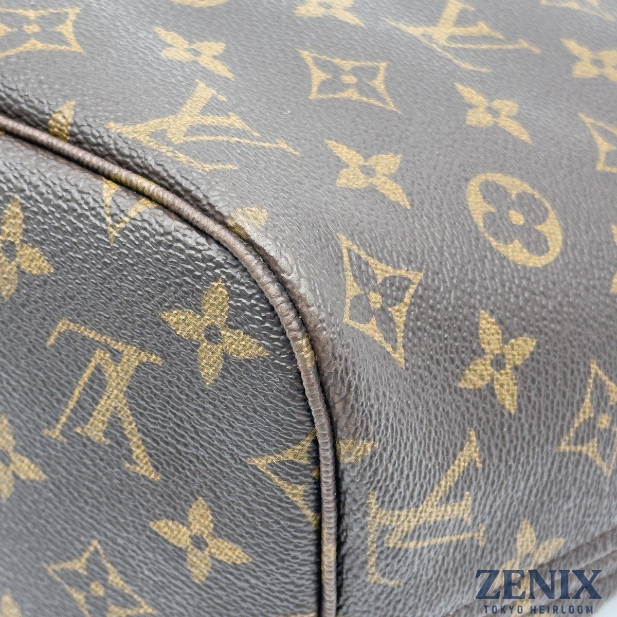 USA-Made Louis Vuitton Neverfull MM Monogram Tote Bag M40156 2010 Duty-Free