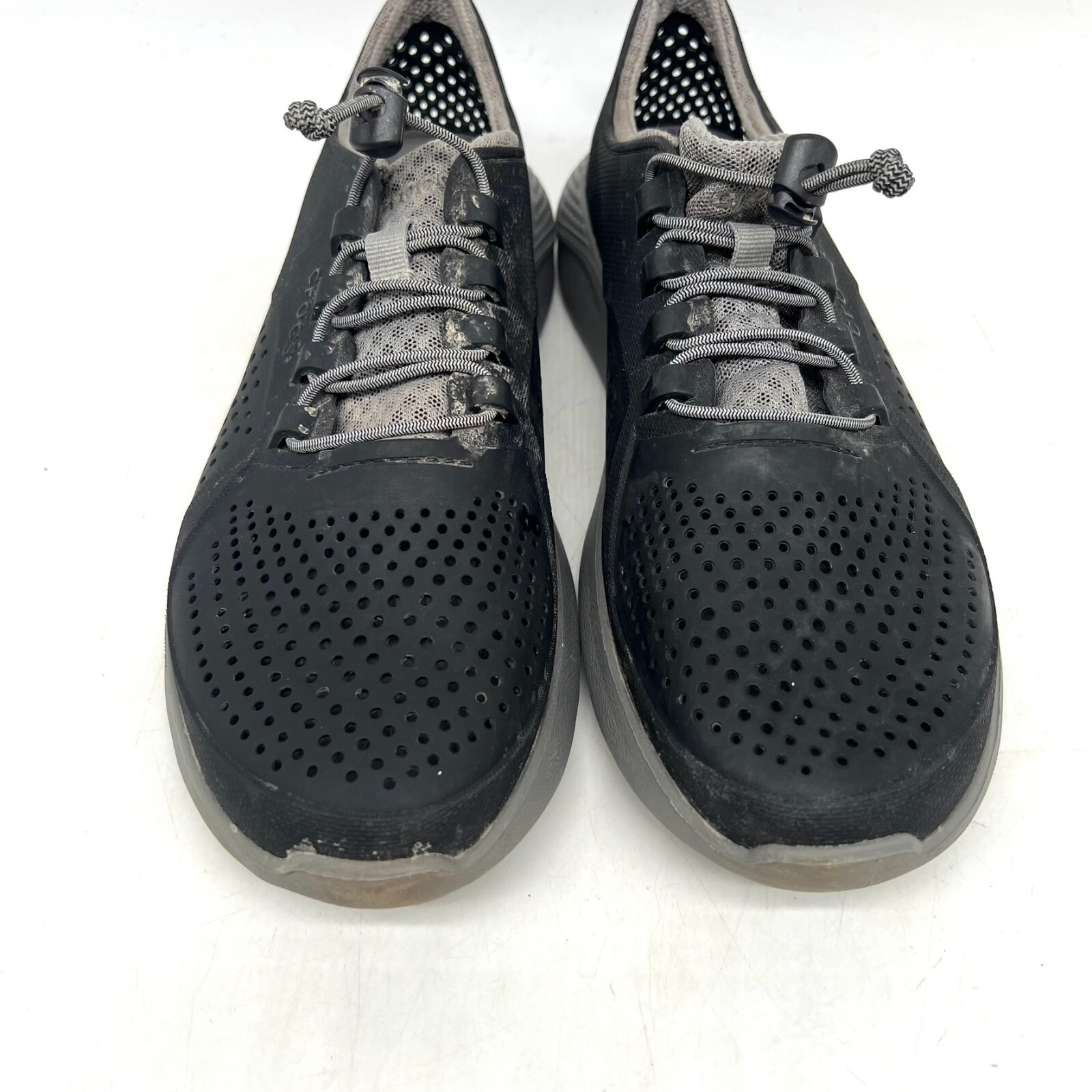 Crocs Men’s Shoes Size 9 M9 Literide Pacer Sneaker Black Lightweight Flexable