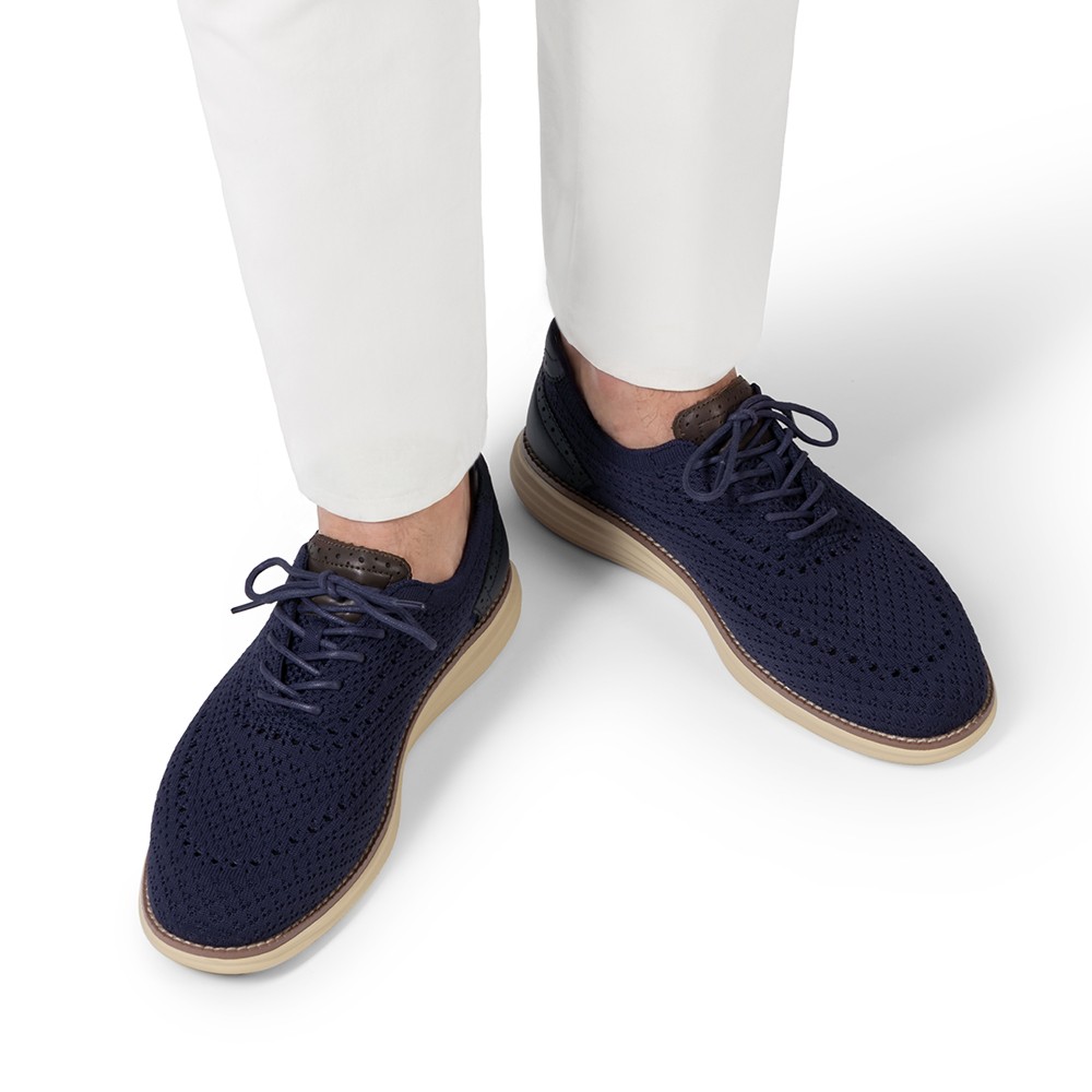 Men’s Oxfords Classic Comfort Sneakers Casual Lace-Up Lightweight Walking Shoes