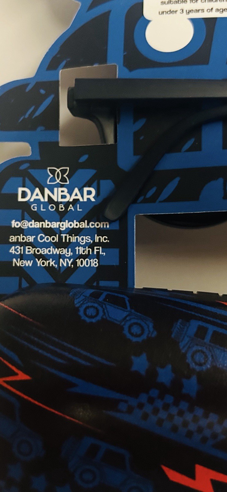 New Blue Danbar Global Sunnis Jeep Case 100% UV Protection CE Cool Things Inc