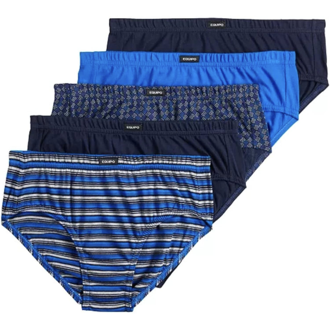 Men’s Equipo 5-pack Low Rise or Bikini Briefs