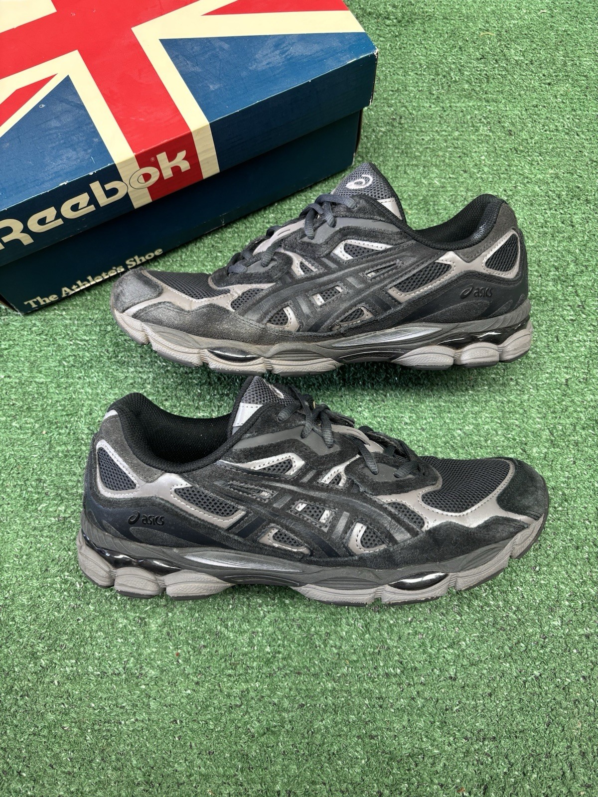 Size 11 – ASICS Gel NYC Graphite Grey Black