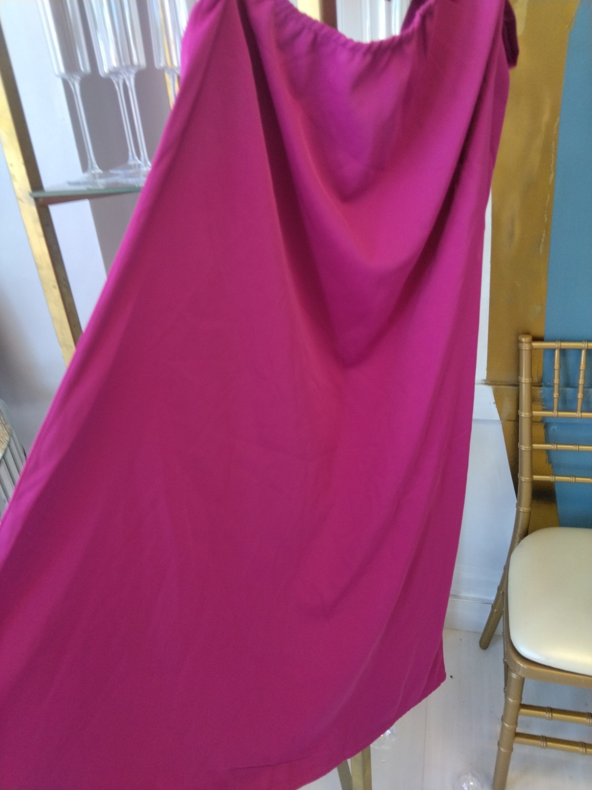 Cute One Shoulder Summer Dress Size Medium. Great For Vacation Or Everyday Cute