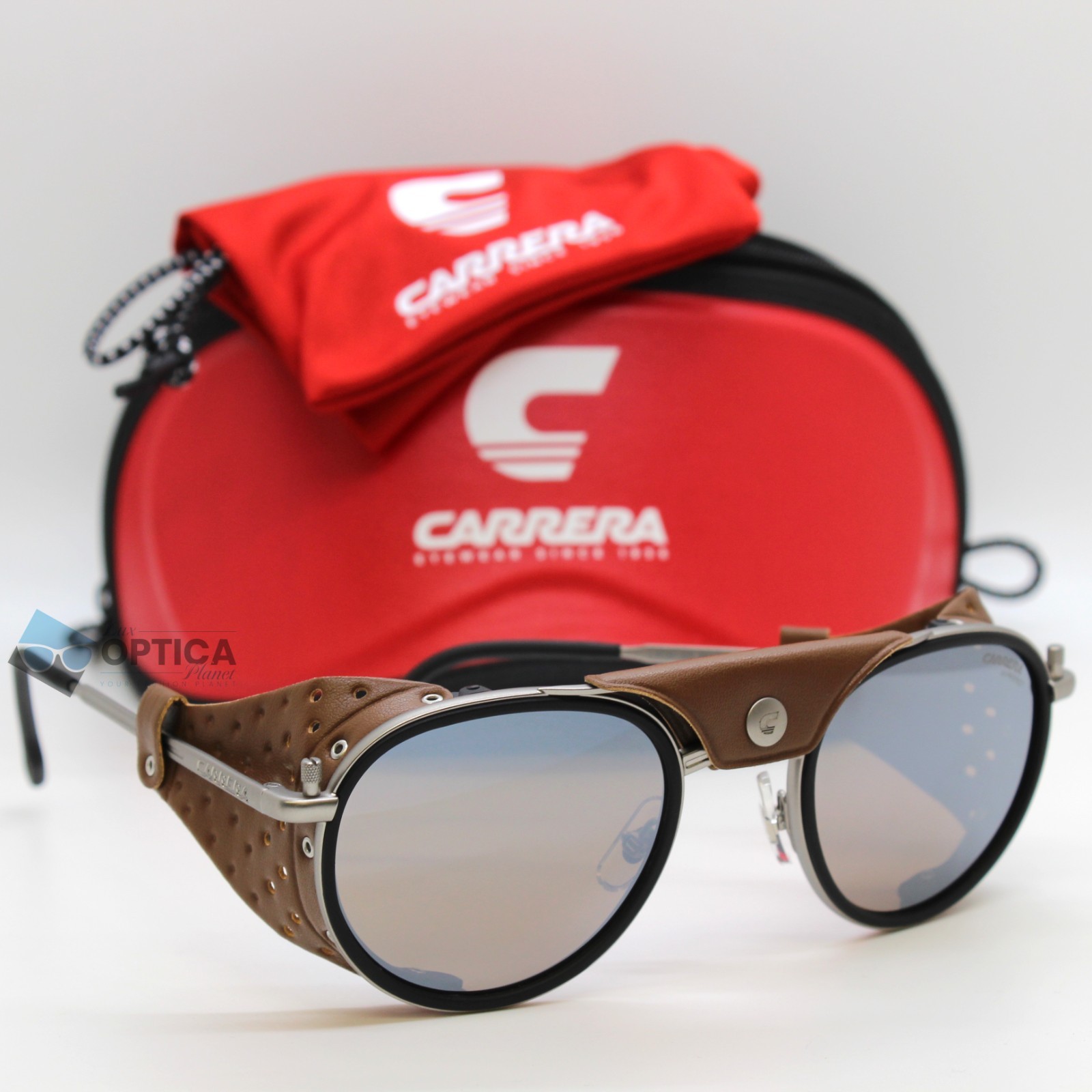 New Carrera C SPORT 05/S Sunglasses Metal Double Bridge / Silver Mirror 52mm
