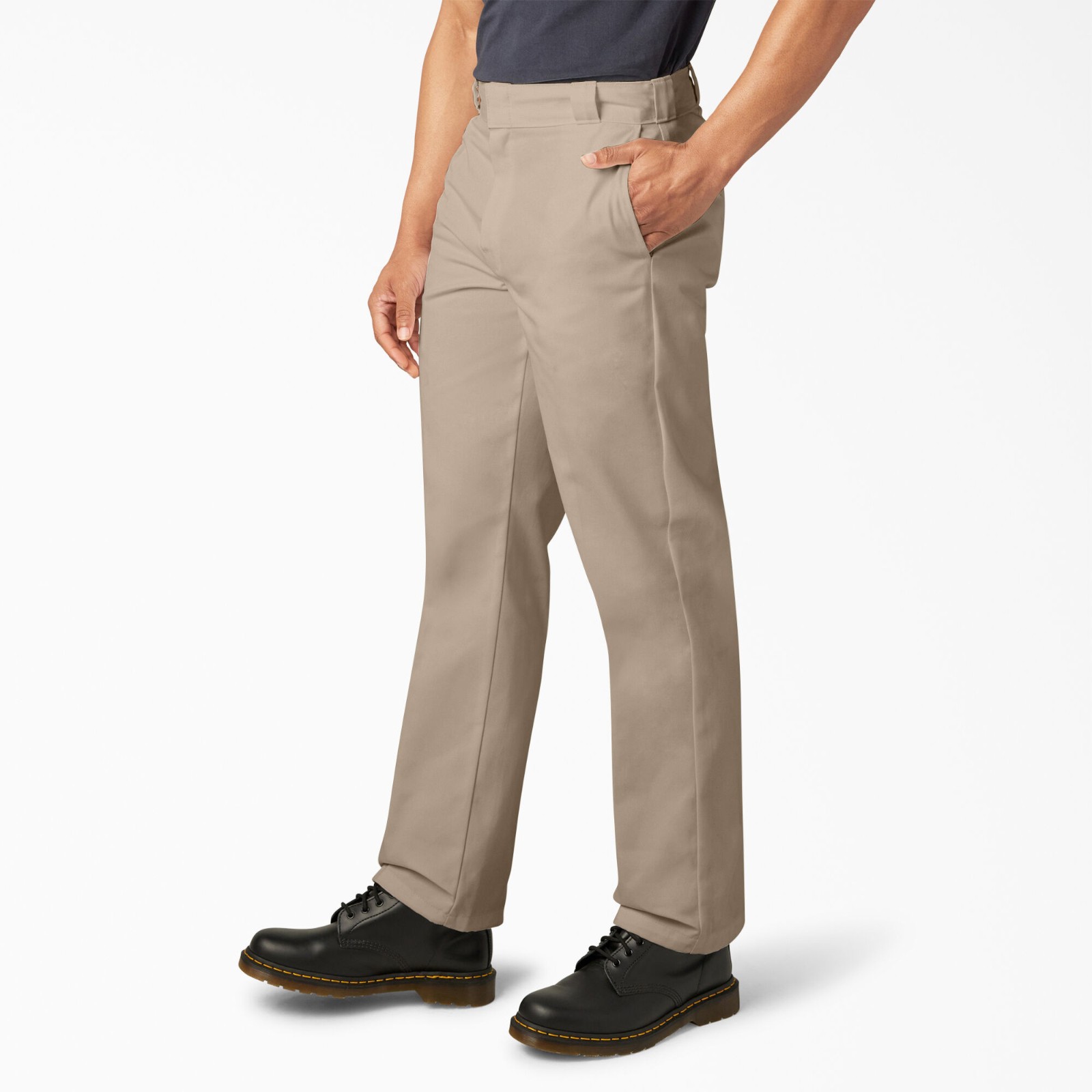 Dickies Mens 874 Khahi 46×30 Classic Flex Original Fit Work Straight Leg Pants