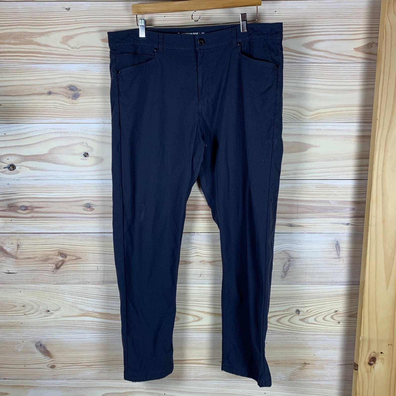 Western Rise AT Pant Mens 40 Blue Performance 2-Way Stretch Technical Trousers