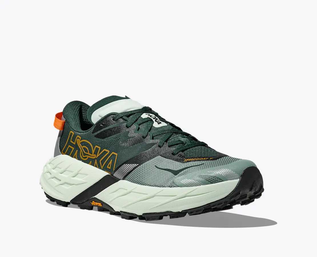 HOKA SPEEDGOAT 7 Regular 1171928 BFS Bay Leaf Seagrass Men Trail Running Shoes