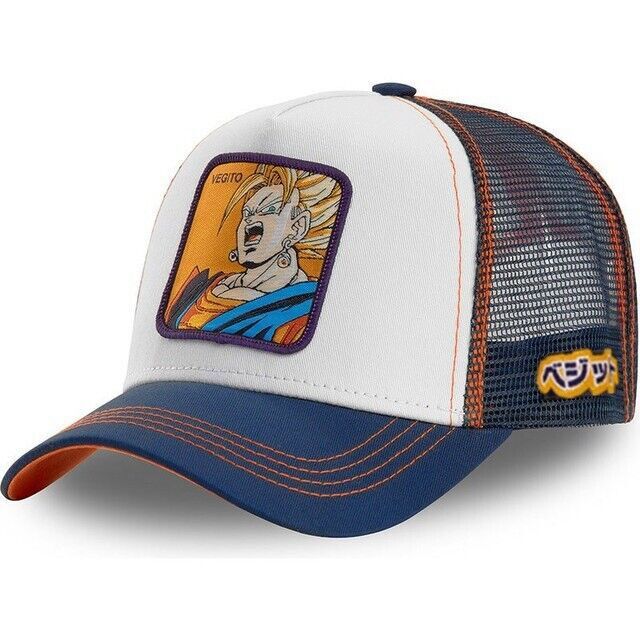 Animation Snapback Cotton Baseball Cap Men Women Hip Hop Dad Mesh Trucker Hat