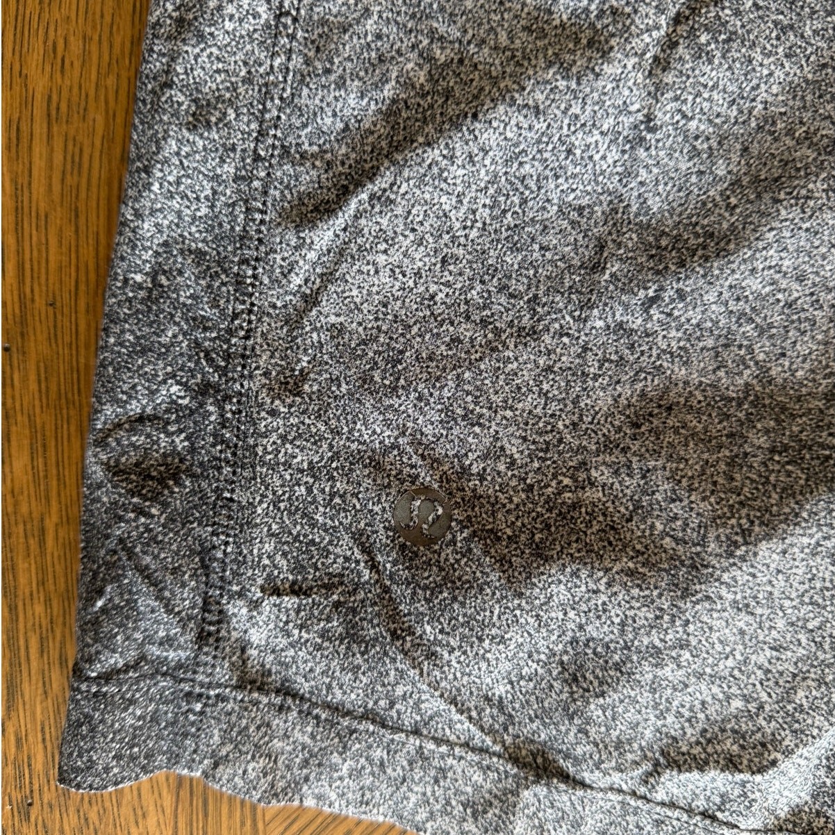 Lululemon Men’s Lined Athletic M Shorts Heather Grey T.H.E.