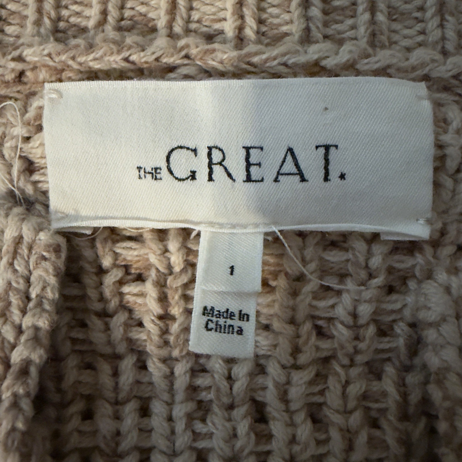 The Great The Dusk Cardigan In Marled Sunset Size 1 US Small