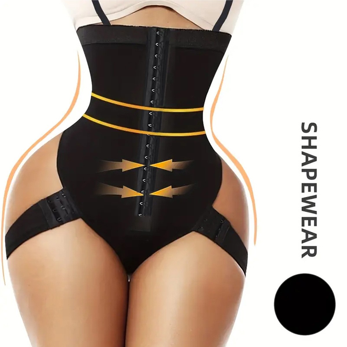 Conjoined Compression pants Plump Buttocks Shapewear Waist Cinching Body Shaper