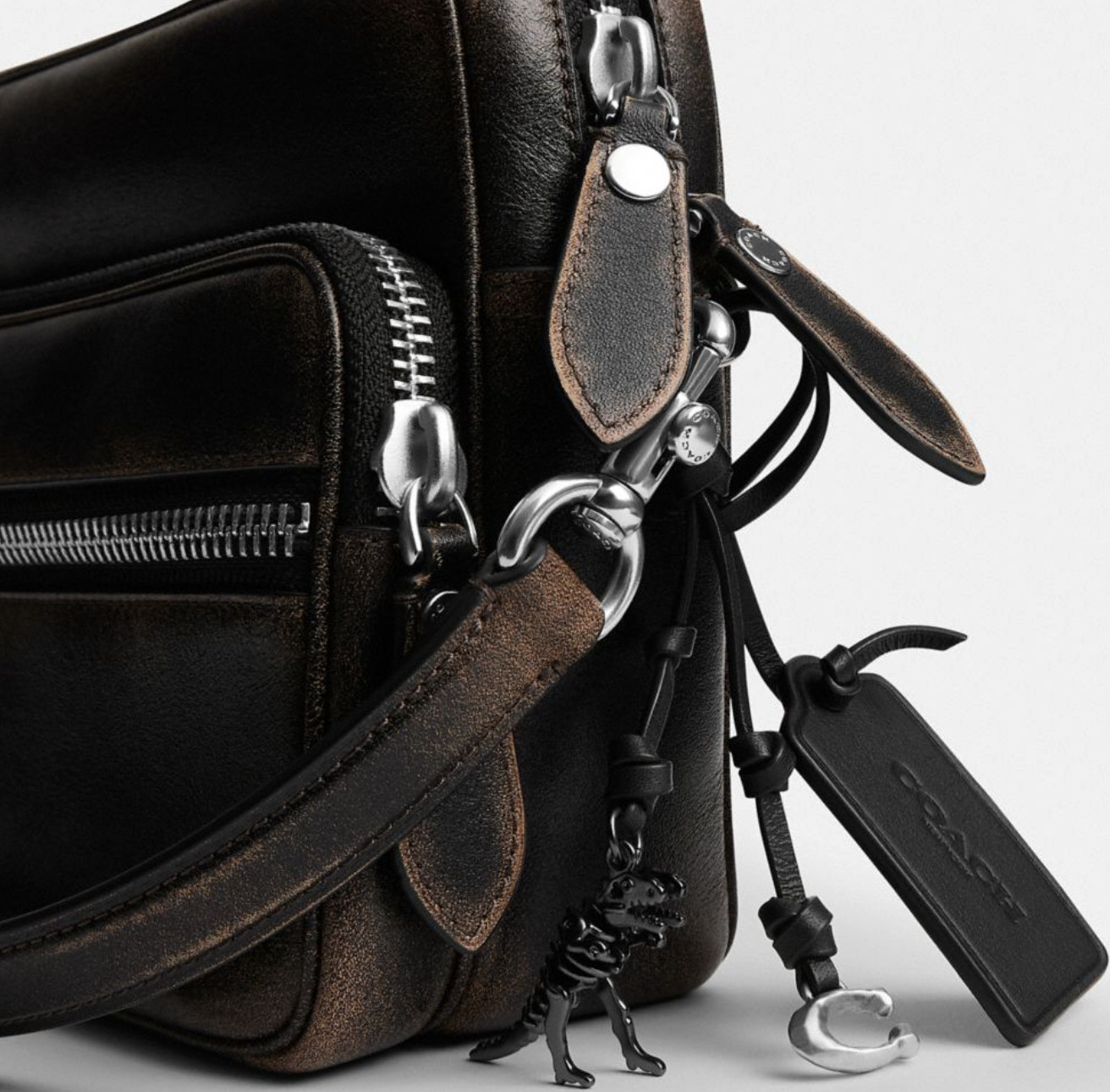 Coach Dakota Crossbody Bag Loved Leather Shoulder Purse CDS84_Expedited