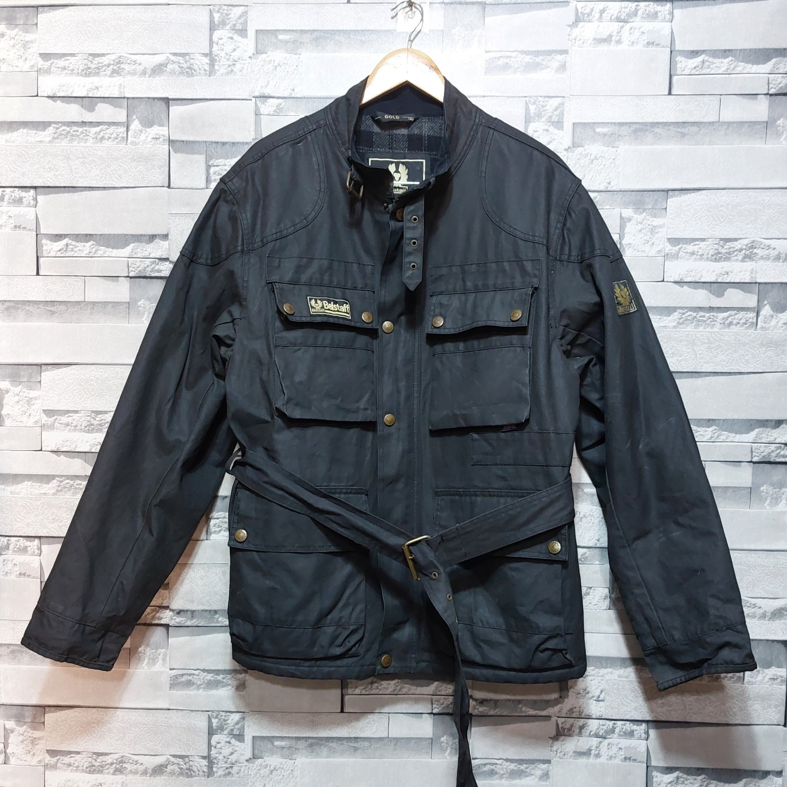 VTG Belstaff Sammy Miller Waxed Riders jacket size: XL