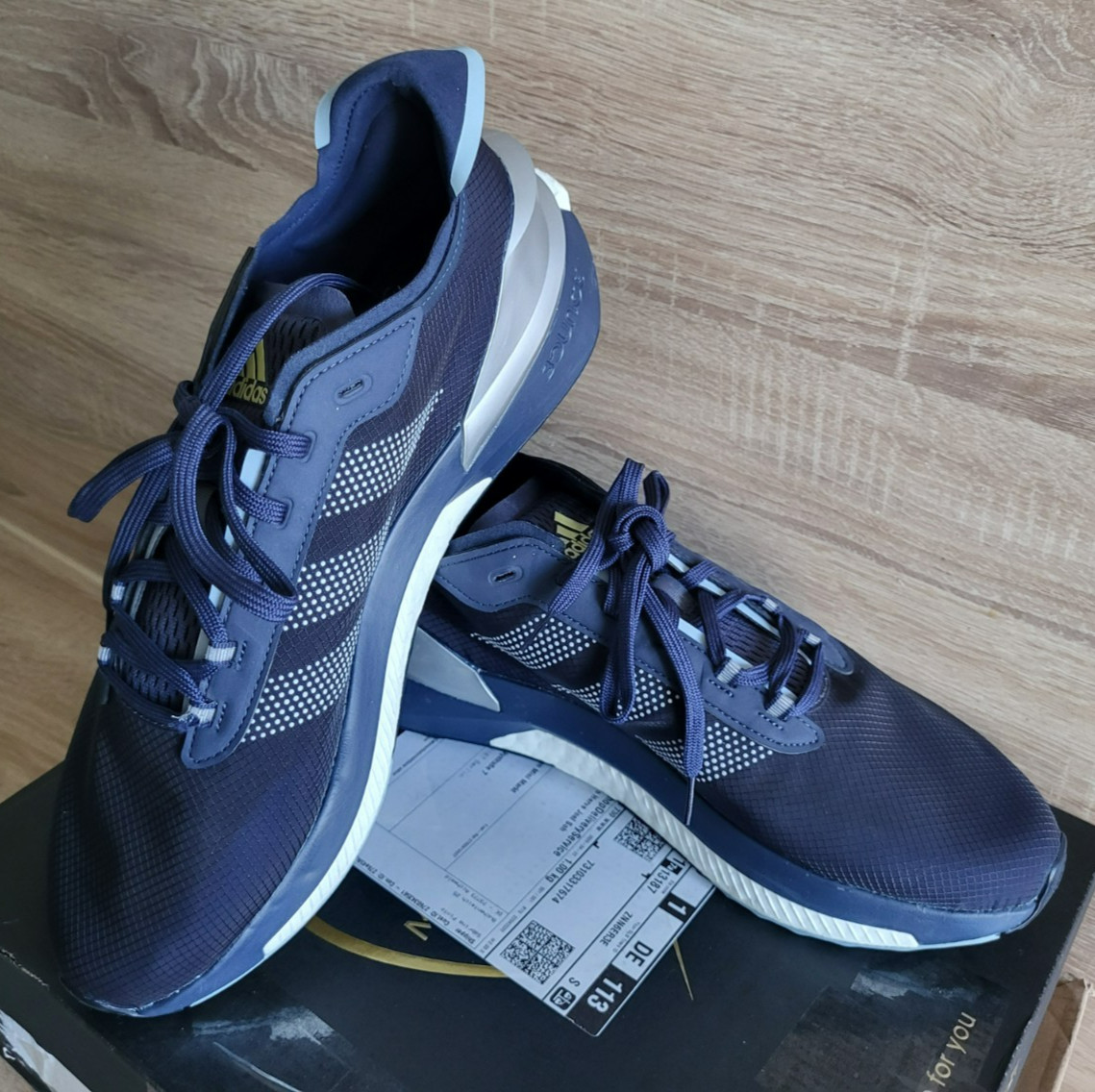 Adidas Avryn IG2352 Shoes Athletic Sneakers Boost Men’s Blue Size 47 1/3