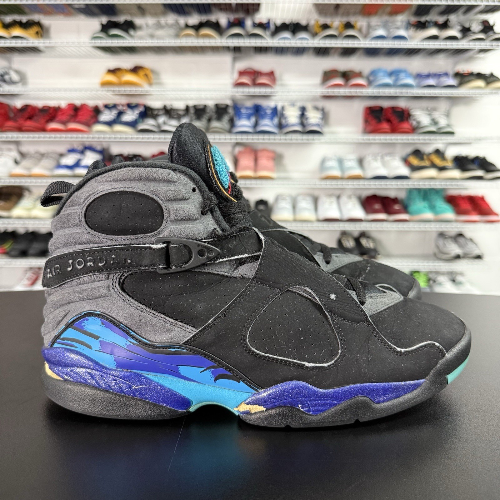 Nike Air Jordan 8 Retro Aqua 2015 305381-025 Men’s Size 11.5