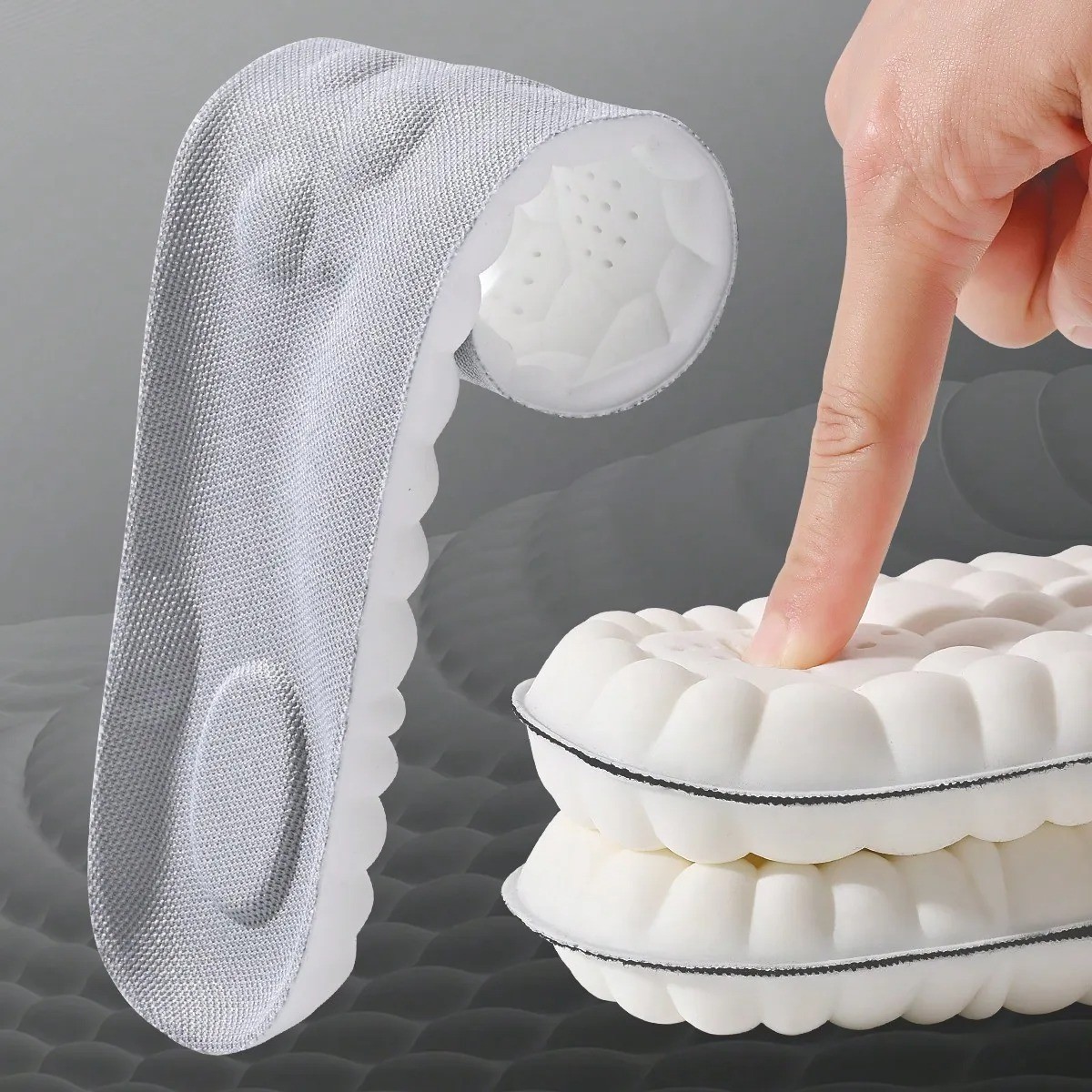 Comfort EVA Shoe Insoles Arch Support Cushion Inserts Men Women Trim to Fit Soft