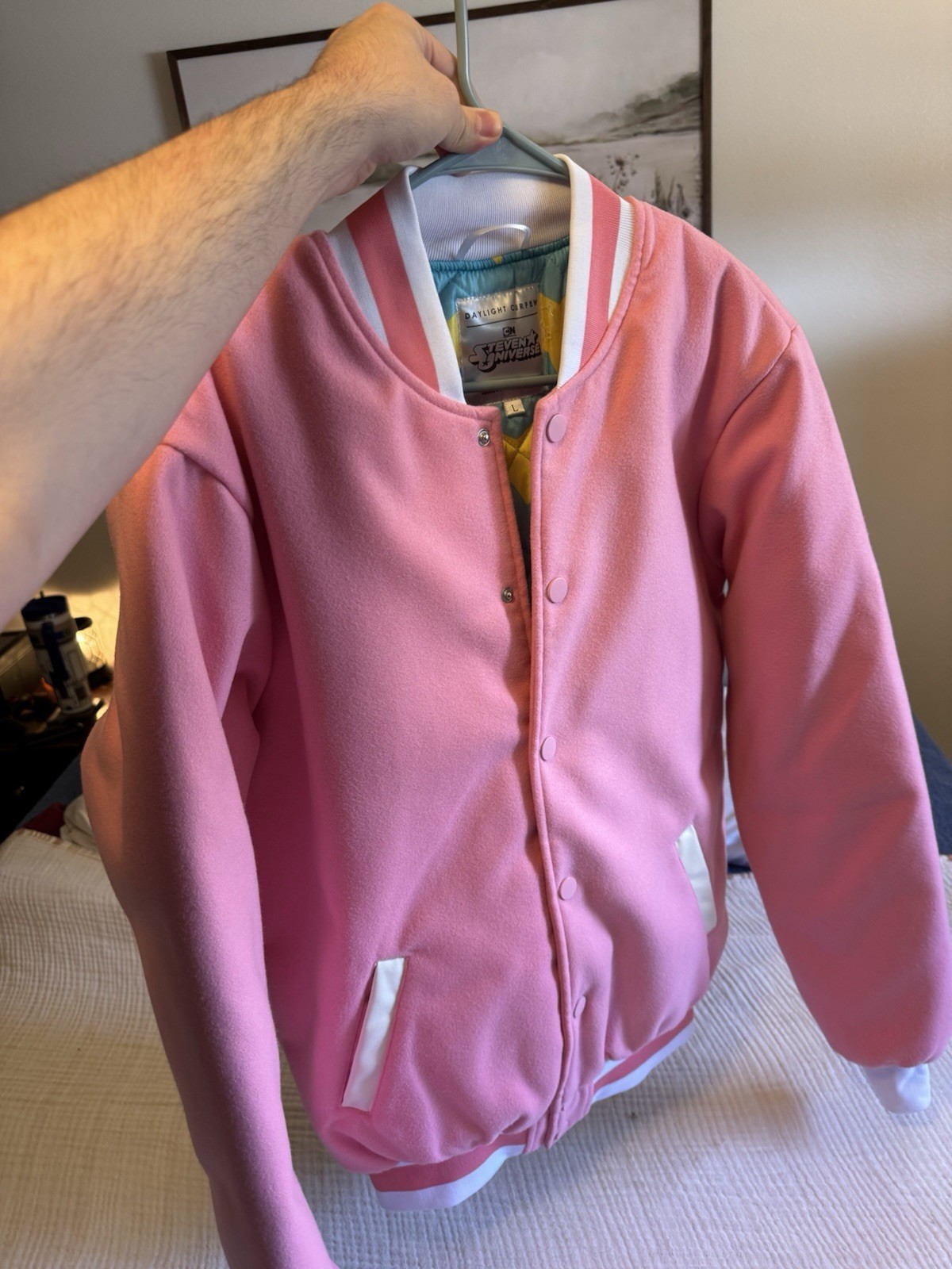 Daylight Curfew x Cartoon Network Steven Universe Varsity Jacket Size Large
