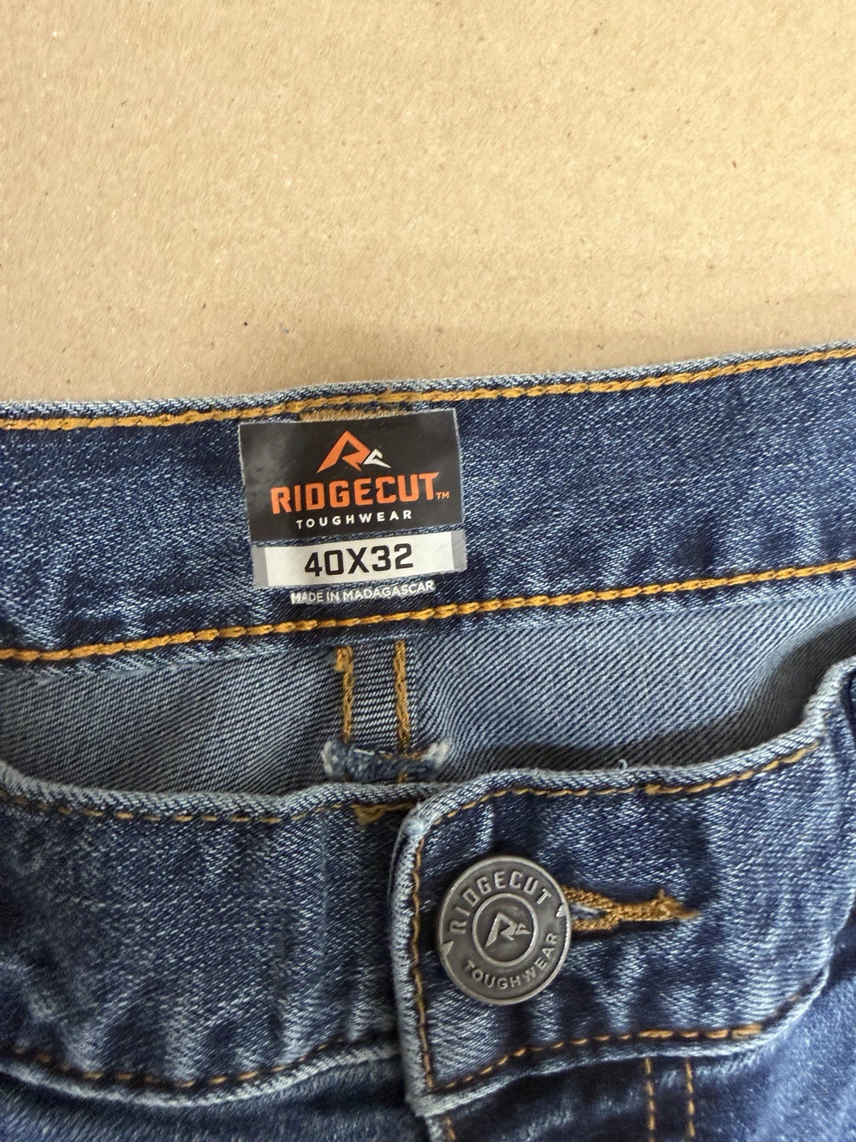 Ridgecut Men’s Jeans Flex Jean Straight Fit 40×32