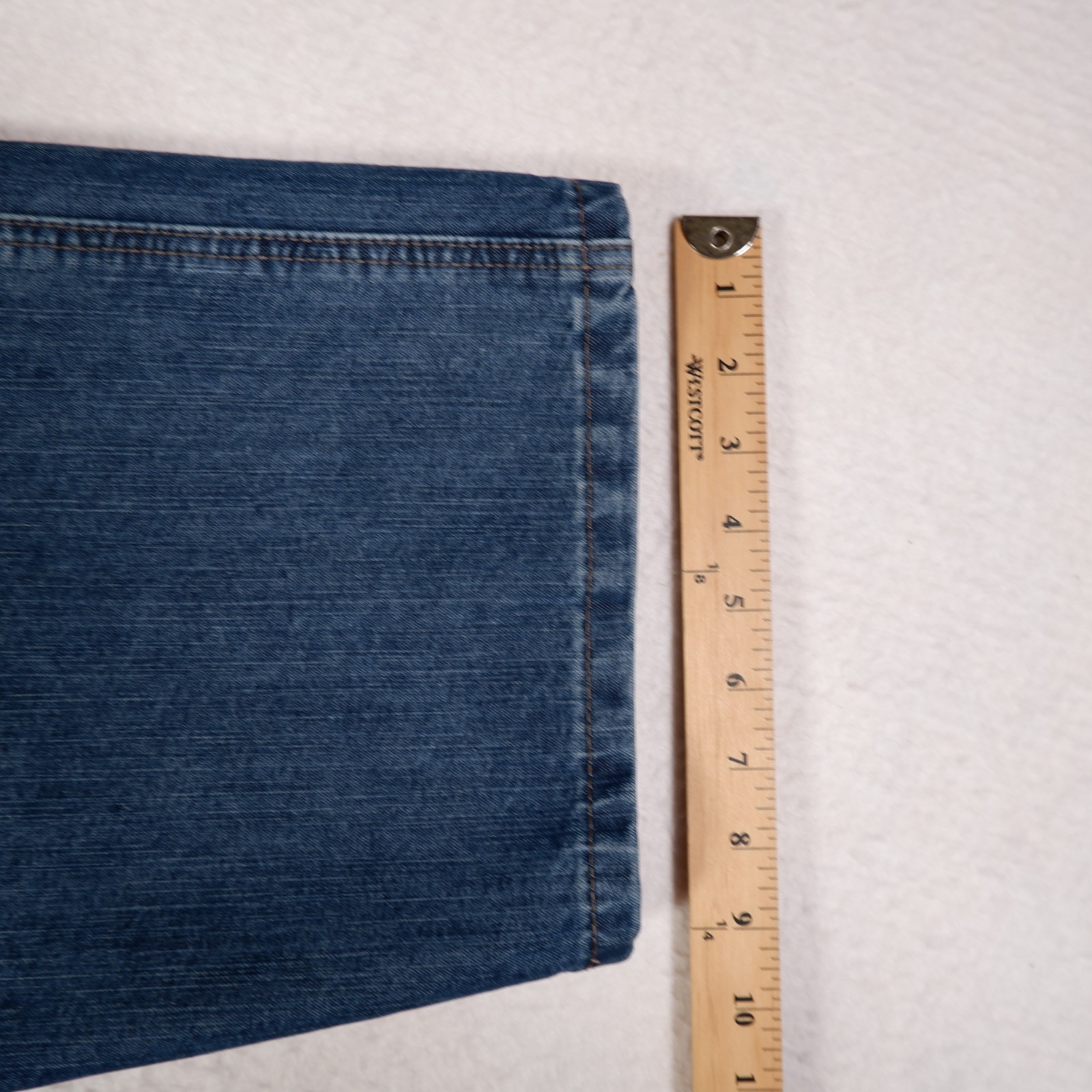 Wrangler Men’s blue Jeans Cargo Pockets 50×30 Medium Wash