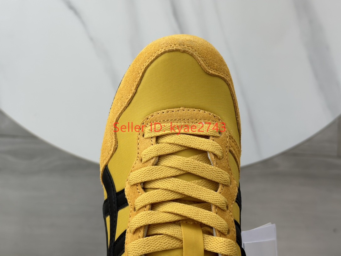 Retro Onitsuka Tiger SERRANO Mens Womens Sneakers Yellow/Black 1183B400-755