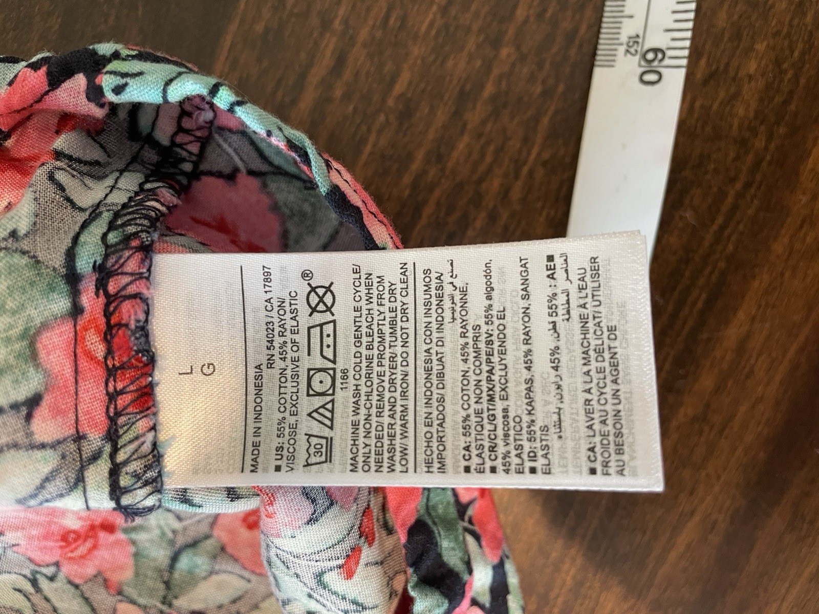 Old Navy Floral Smocked Short Sundress Women’s Large