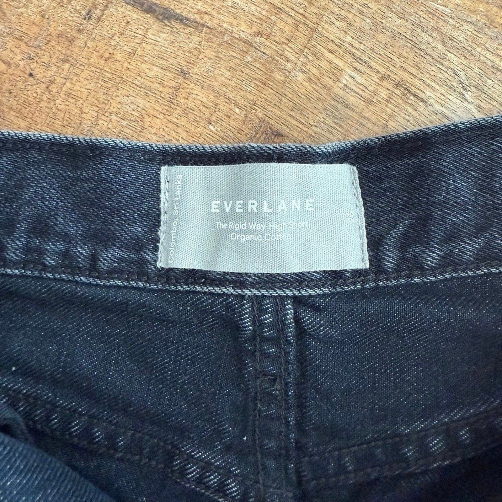 Everlane The Way High Jean Short in Hartford Cloud Size 26