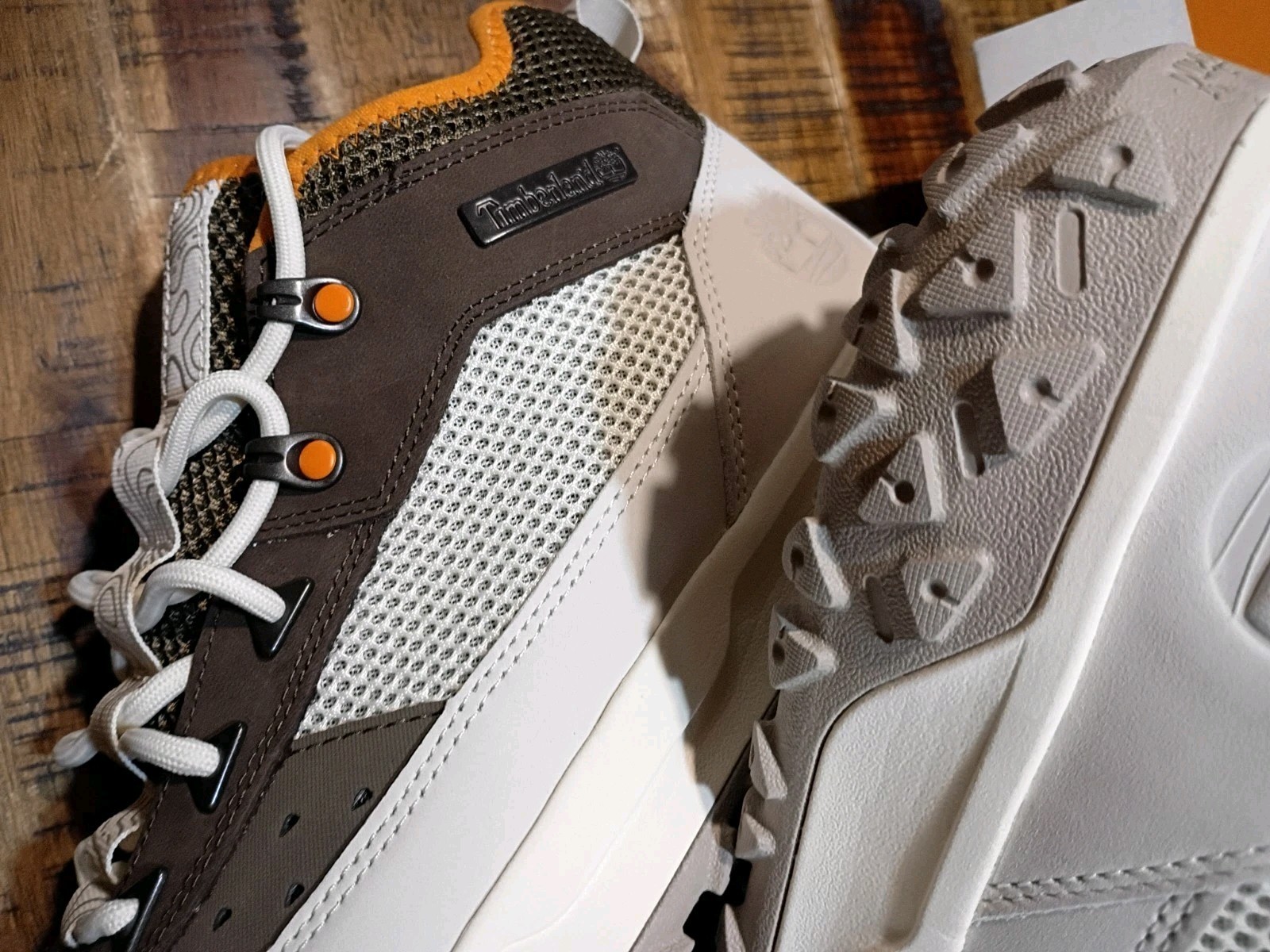 Timberland Men’s Greenstride Motion 6 Mid Lace Sneaker Med. Brown Sz 11.0 New 🎁