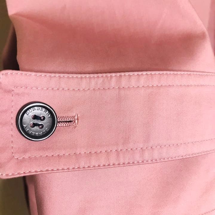 Excellent Condition Burberry London Trench Coat Pink