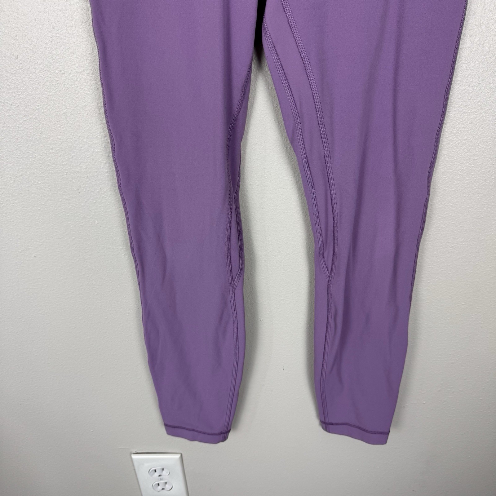 Lululemon Align High Rise Pant 25” In Wisteria Purple Size 4 Nulu