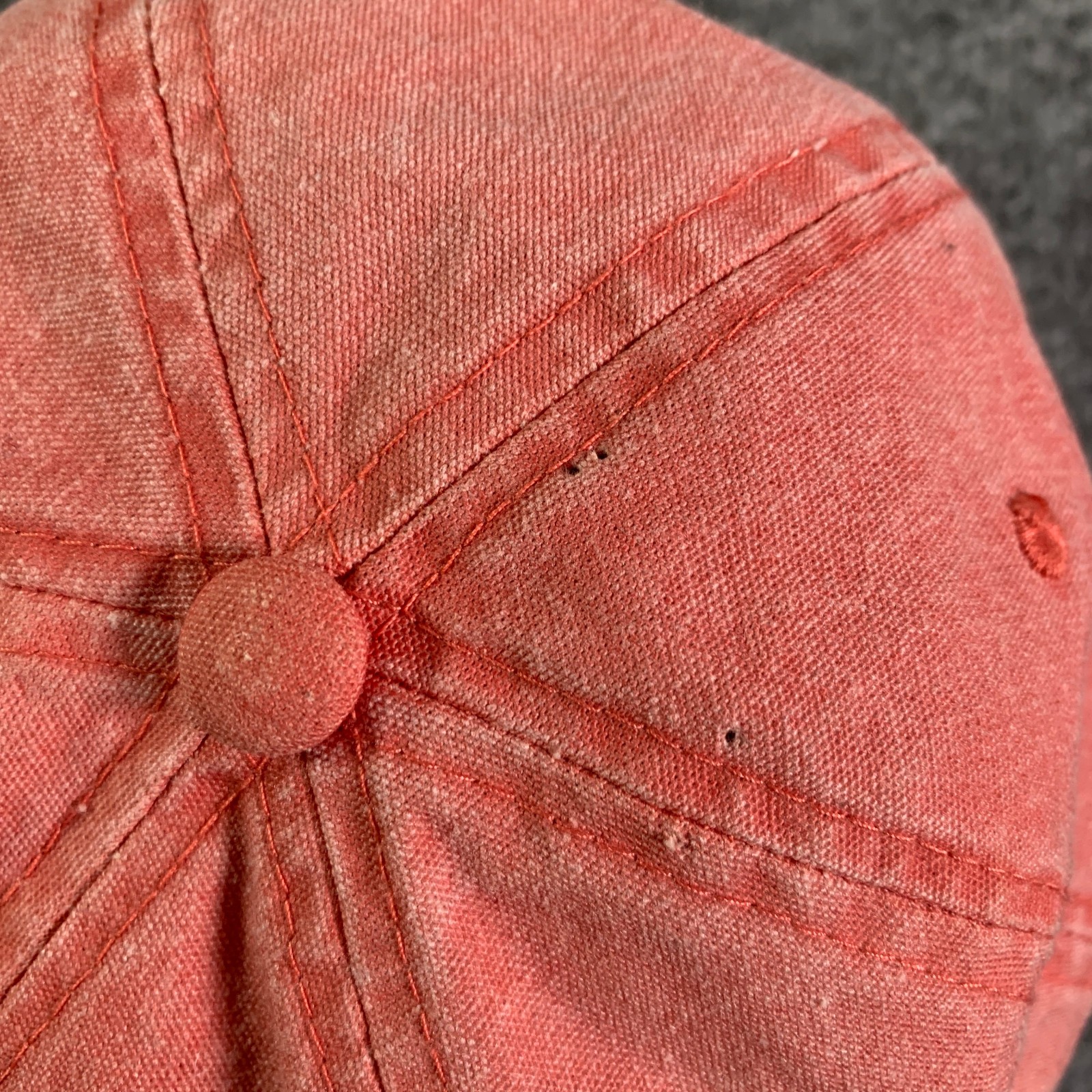 Murrays Toggery Shop Hat Men One Size Red Nantuckit Cotton Classy Preppy Strap