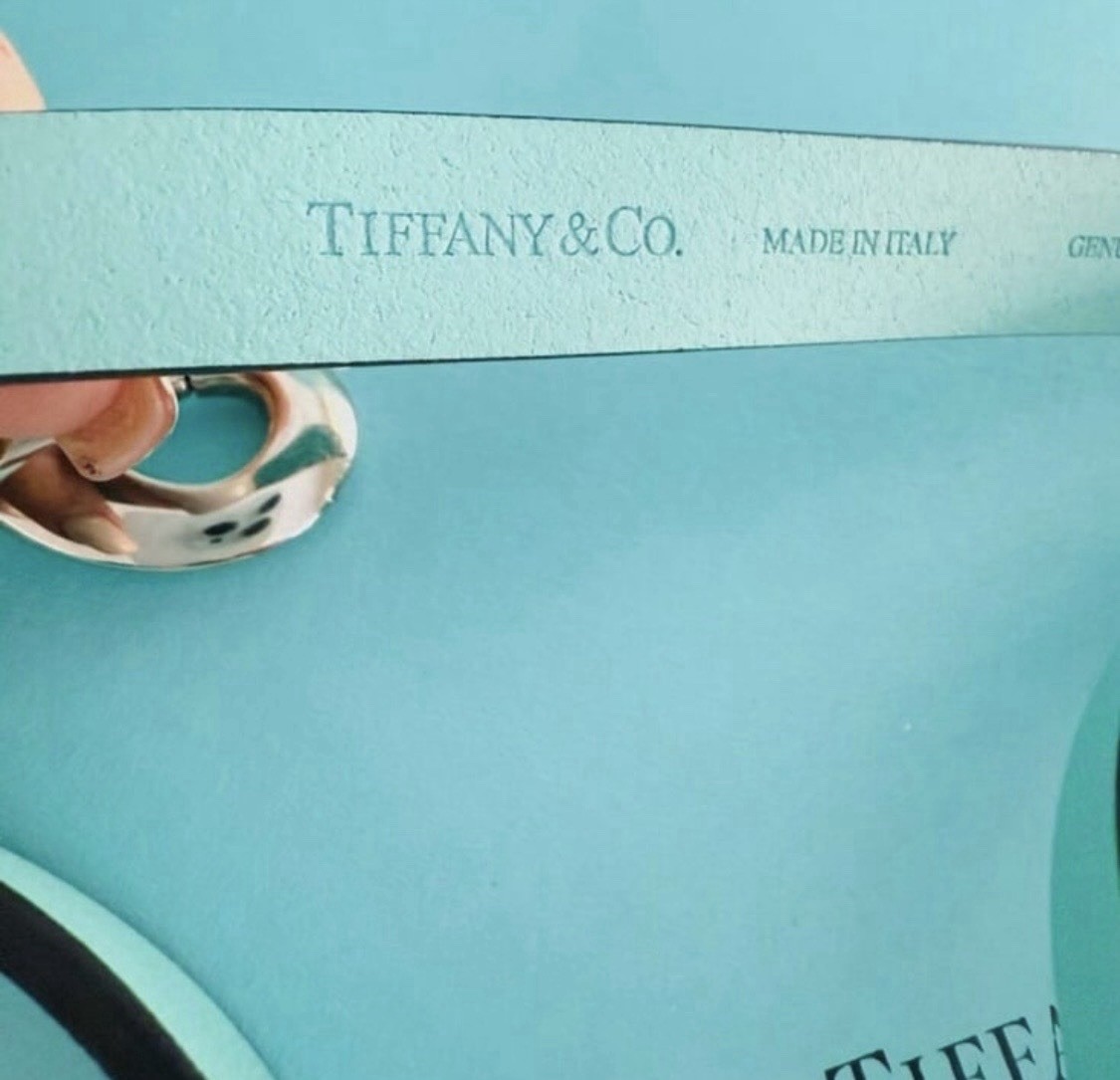 Tiffany & Co. Genuine Leather Dog Leash Swivel Hook Clasp Turquoise