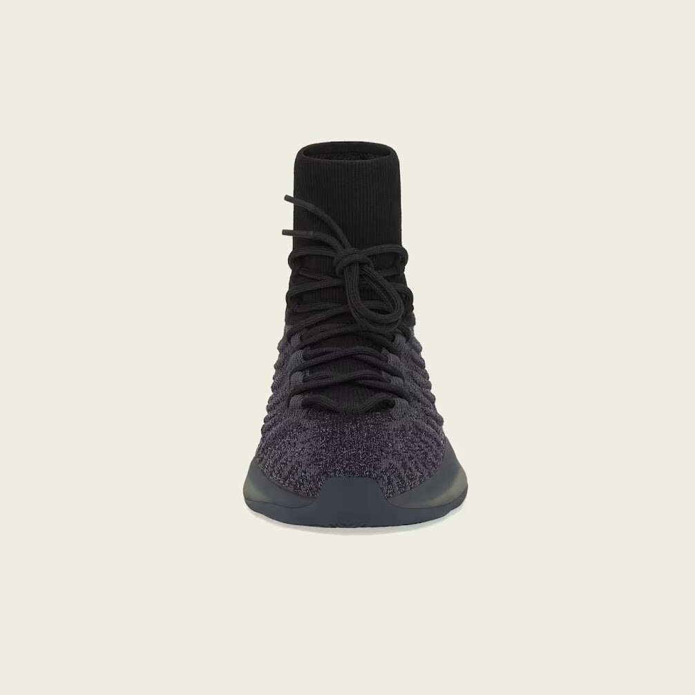 Adidas US 12 Men’s Slate Onyx Black Grey Boost Yeezy BSKTBL Knit HQ6762 New