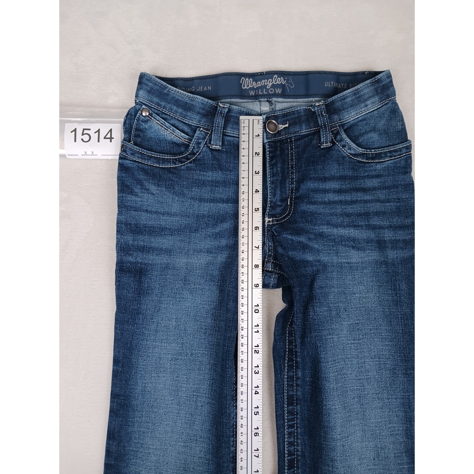 Wrangler Willow Ultimate Riding Jeans Womens 5×36 Dark Wash Bootcut 10WRW60DS
