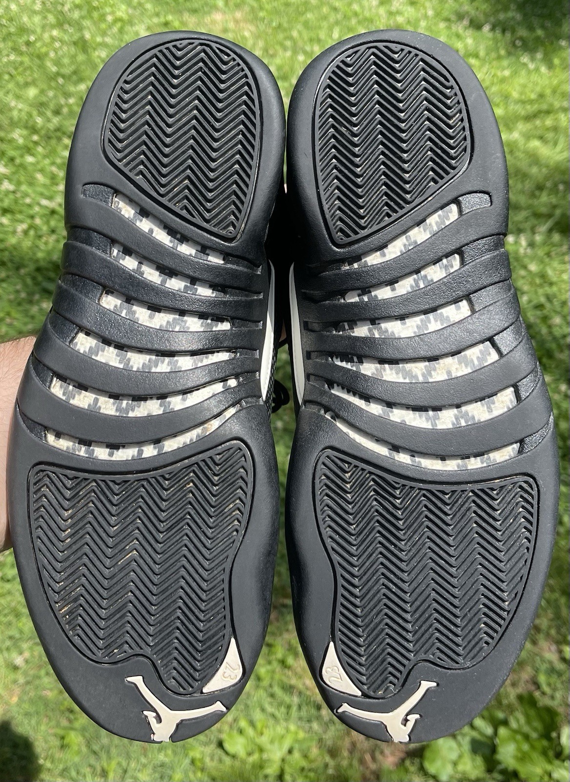 Size 10 – Air Jordan 12 Retro The Master Playoff Taxi Alternate Black White Gold