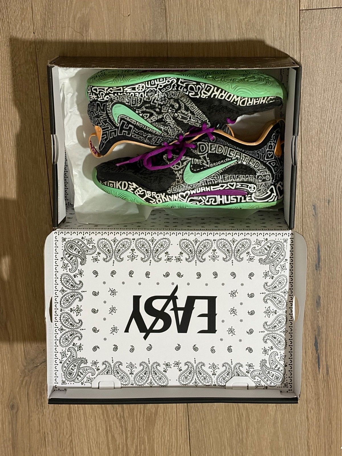 Size 8 – Timothy Goodman x Nike KD 15 Brooklyn Courts