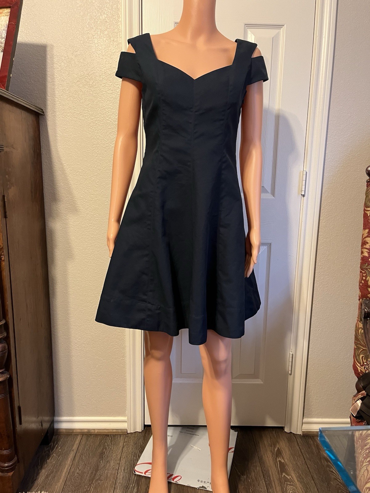PAULE KA PARIS NAVY BLUE DRESS SZ 40