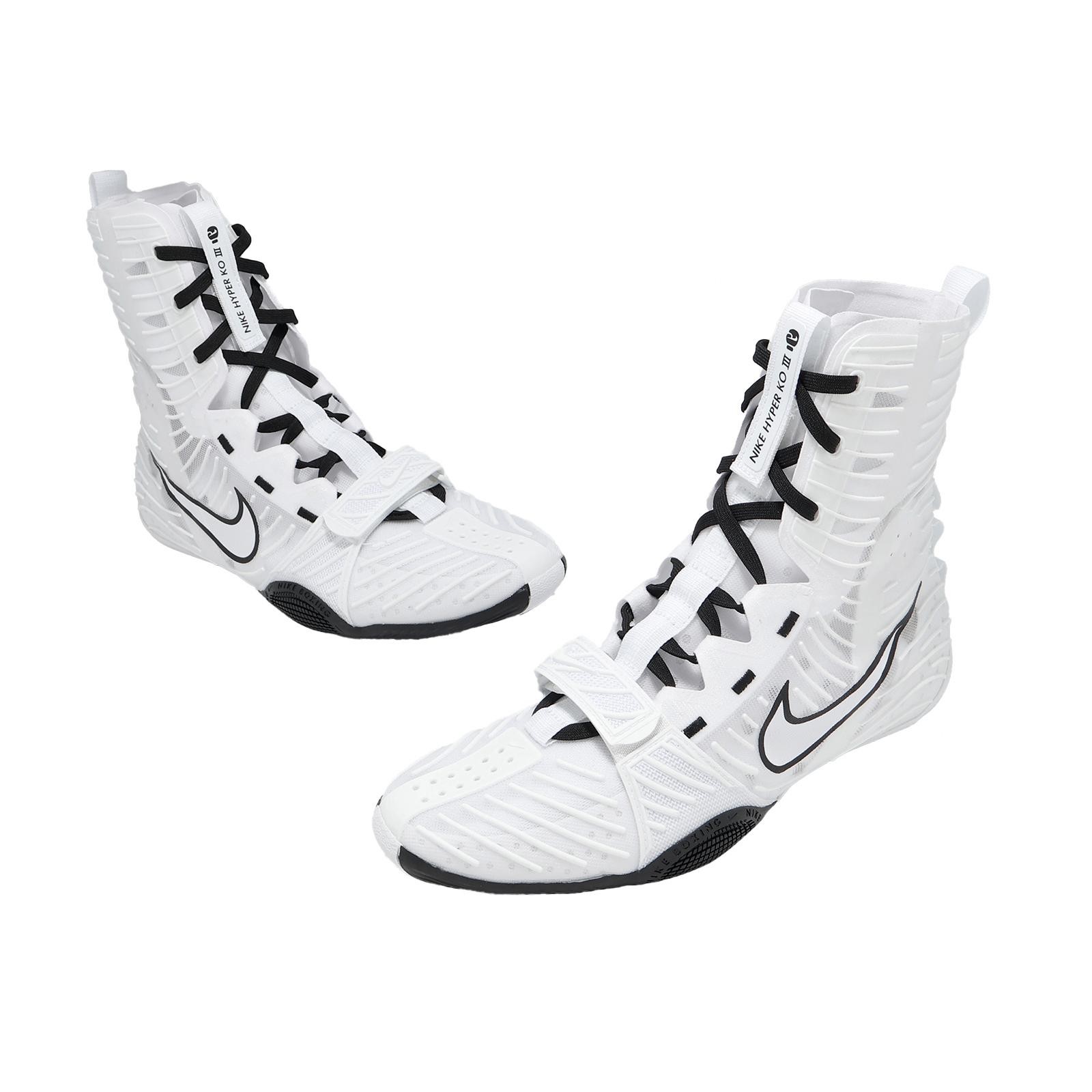 Nike Hyperko 3 White Black Men Cross Training Boxing Shoes HV6696-101