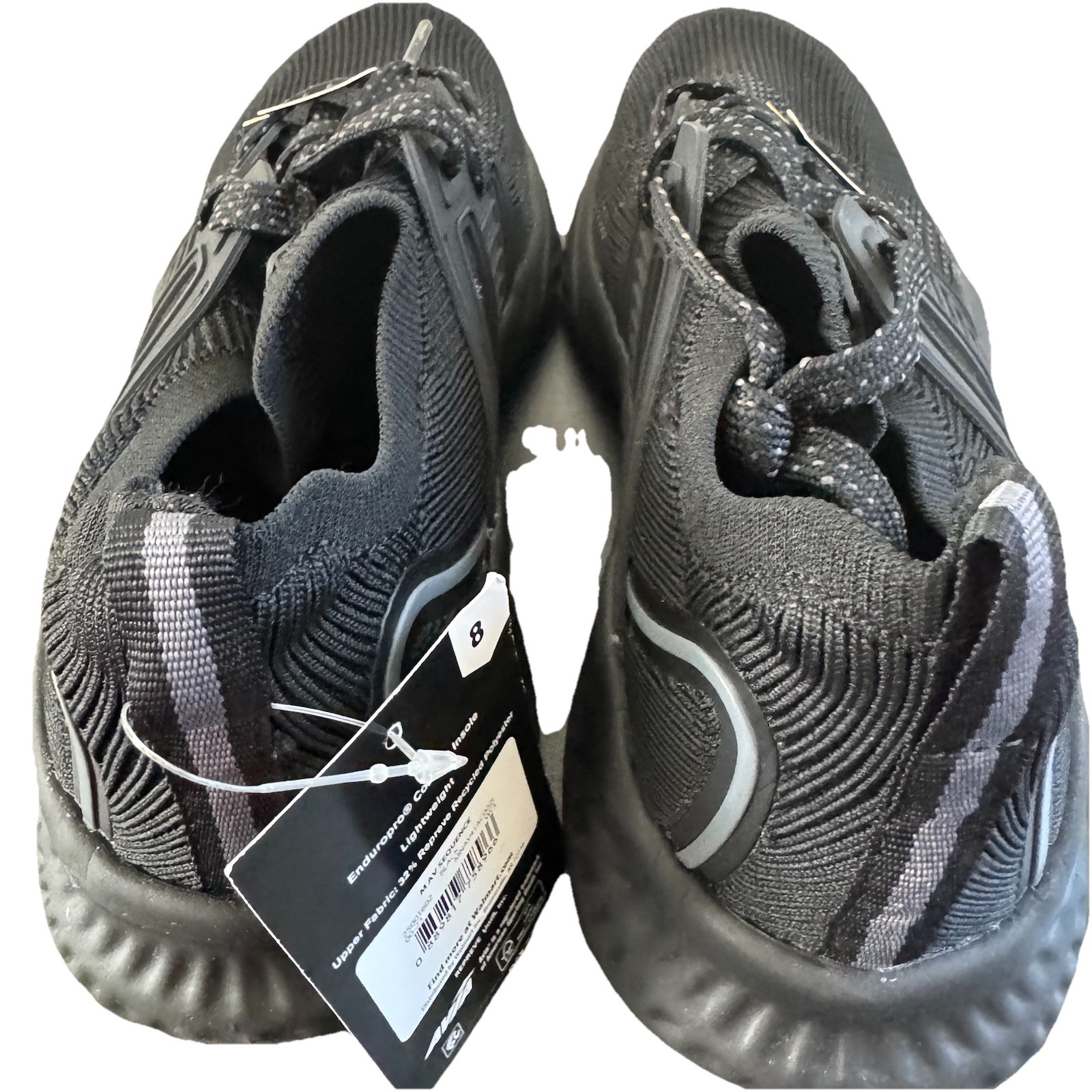 Avia Sequence Black Tie Mens Sneaker Size 8 Enduropro Comfort Energy Foam NWT