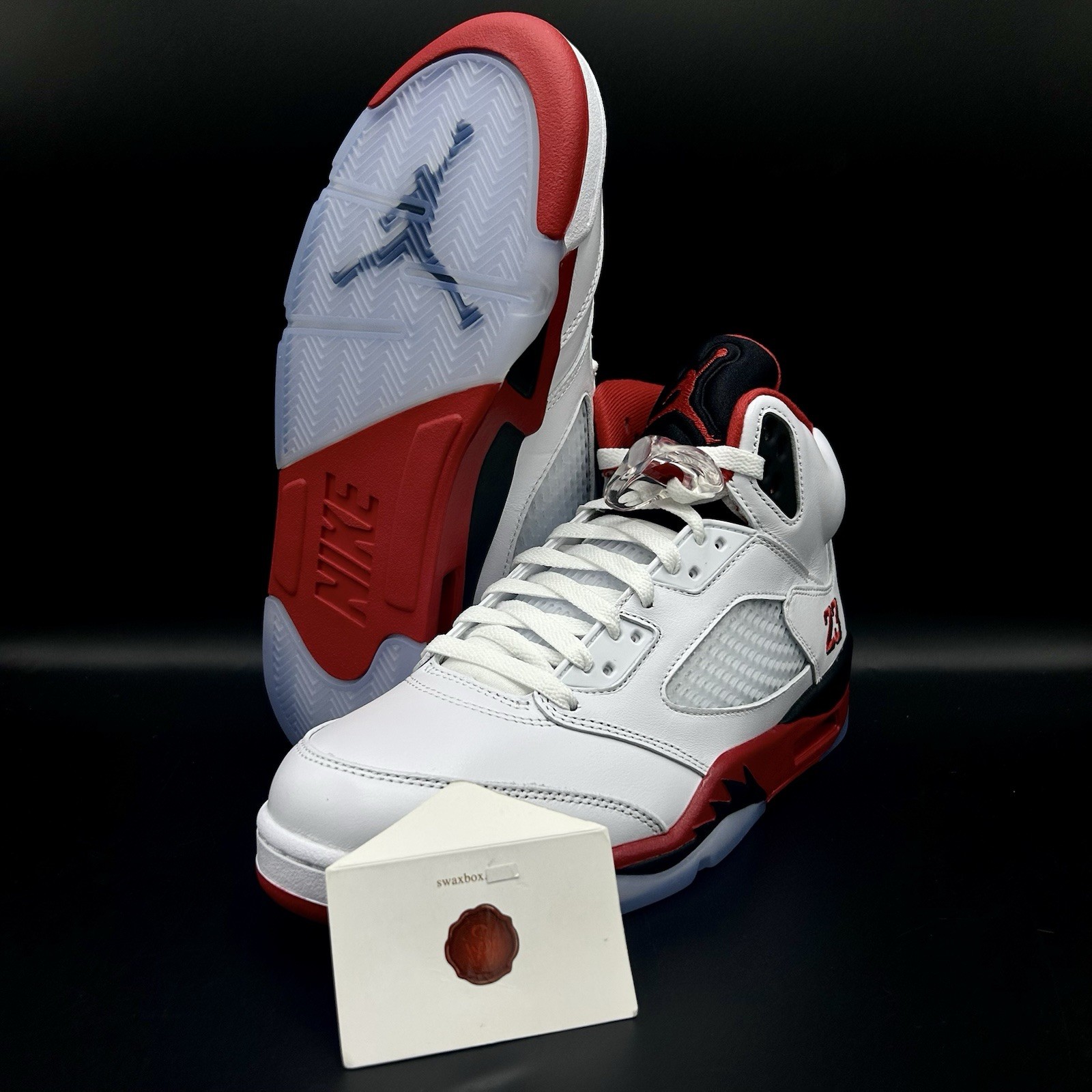 Air Jordan 5 Retro Fire Red Black Tongue (2025) HQ7978-101 Ship Now